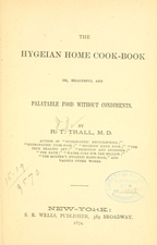 The Hygeian Home Cook-Book, 1874