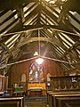 Trelystan Church, Montgomeryshire. The only timber framd church in Montgomeryshire.