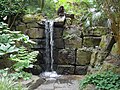 Waterfall in RHS Garden Rosemoor