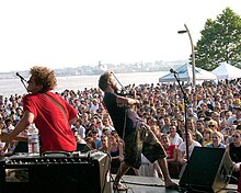 ZOX performing in 2003