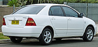 2003–2004 Corolla Conquest sedan (ZZE122; Australia)