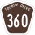 Tourist Drive 360 marker