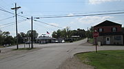 Intersection of Buchanan Road, Carl Penn Road and Ohio Highway 772 in Buchanan