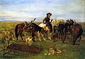 Burial on the Plains by Richard Lorenz 1890