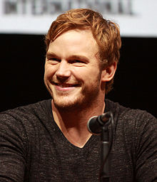 A picture of Chris Pratt smiling towards the camera