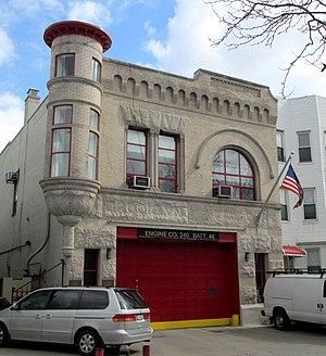 The Engine Co. 240/Battalion 48 firehouse