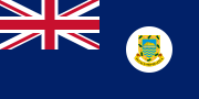 图瓦卢领地旗（1976年10月1日至1978年10月1日）图瓦卢成为单独海外领地，并准备独立