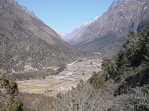 Ghunsa village