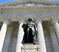 Statue of Thomas Jefferson, Missouri State Capitol, Jefferson City, Missouri (south side)