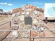 Old Fort ruins and marker