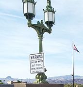 Lamp made from Bonaparte's cannons.