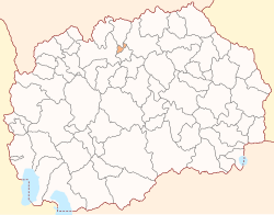 Location of Aračinovo Municipality