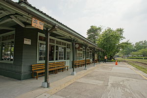 北门车站的站台