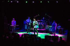 Porches performing at The Sinclair in Cambridge, Massachusetts in 2014