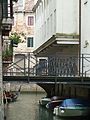 Private bridge of the Teatro Malibran over the rio de San Giovanni Crisostomo