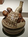 Ceramic vessel. Moche, Peru. Larco Museum, Lima, 1 CE – 800 CE.