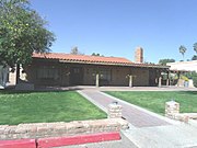 The Louise Lincoln Kerr House was built in 1925 and located at 6110 N. Scottsdale Road. Kerr was a benefactor of musical institutions in the Valley, including the Phoenix Symphony and the ASU School of Music. The house was listed in the National Register of Historic Places on April 14, 2010, reference: #10000173.