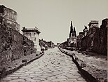 Street of tombs (Pompeii), c. 1840
