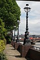 Dolphin lamp posts near Vauxhall Bridge