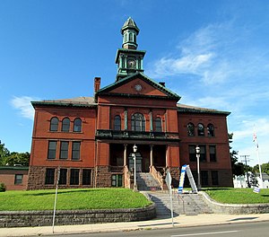 Windham Town Hall, a former county courthouse