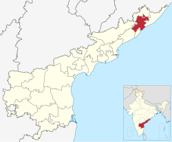 Vizianagaram district in Andhra Pradesh
