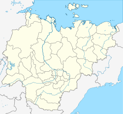 車爾尼雪夫斯基在萨哈共和国的位置