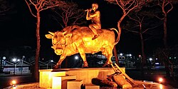 Yeongam Symbolic herdboy Statue