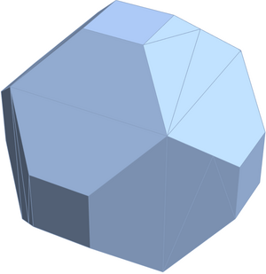 3D Visualization of the outer hull of the 192 vertex M as a part of the 120 Cell