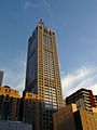 120 Collins Street (completed 1991). Collins Street, Melbourne. Evocative of an interwarNorth American skyscraper.