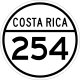 National Secondary Route 254 shield}}