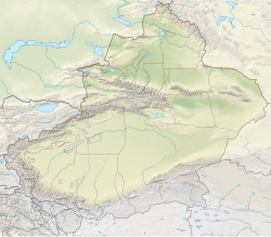 台特玛湖在新疆的位置