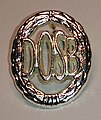 German Sports Badge lapel pin in silver as awarded by the German Olympic Sports Federation