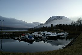 View of Fiksdal's harbor