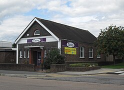 In 2015, another former Brethren meeting hall (pictured in 2010 when in use as a fitness centre) was demolished. It stood on Portland Road in Aldrington.