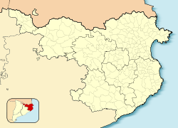 Pau is located in Province of Girona