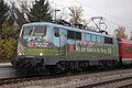 采用德国阿尔卑斯俱乐部（德语：Deutscher Alpenverein）广告涂装的111 039号机车
