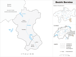 Location of Bernina District