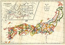 Location of Tokugawa Shogunate