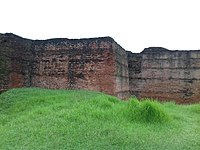 Popular traditionally as Bamanpukur mound, these are now a part of Ballal Dhipi