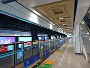 往贺韶站站台（2022年8月）