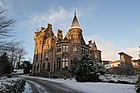 St Leonard's Hall in the snow