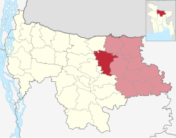 Location of Purbadhala