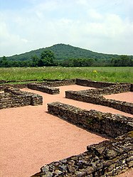 The remains of the Roman villa in Andilly-en-Bassigny