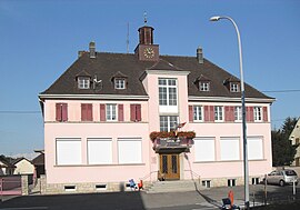 The town hall in Raedersdorf