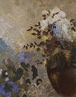 Odilon Redon, Flowers in a Black Vase, c.1909-1910