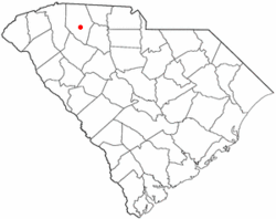 Location of Roebuck , South Carolina