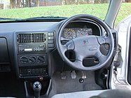 SEAT Ibiza Mk2 pre-facelift interior with airbags