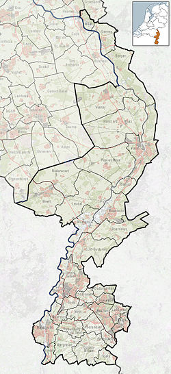 Beegden is located in Limburg, Netherlands