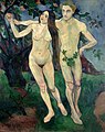 苏珊·瓦拉东《亚当与夏娃》，1909年