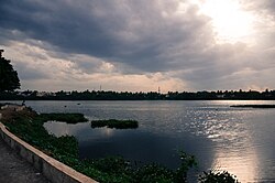 Waters of Chembarambakkam Lake Chennai limit